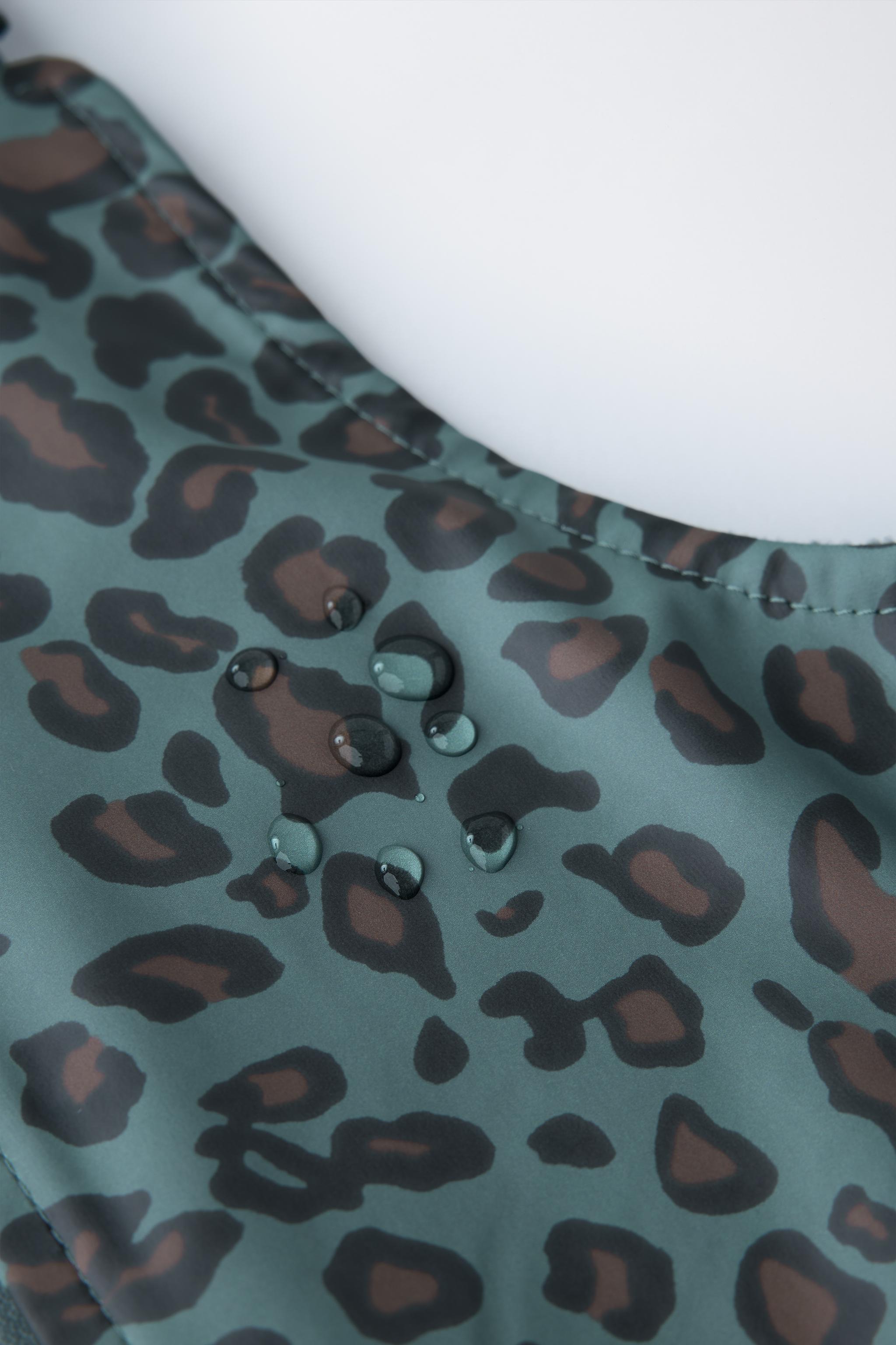 SALOPETTE EFFET GOMME ANIMAL PRINT WATER RESISTANT