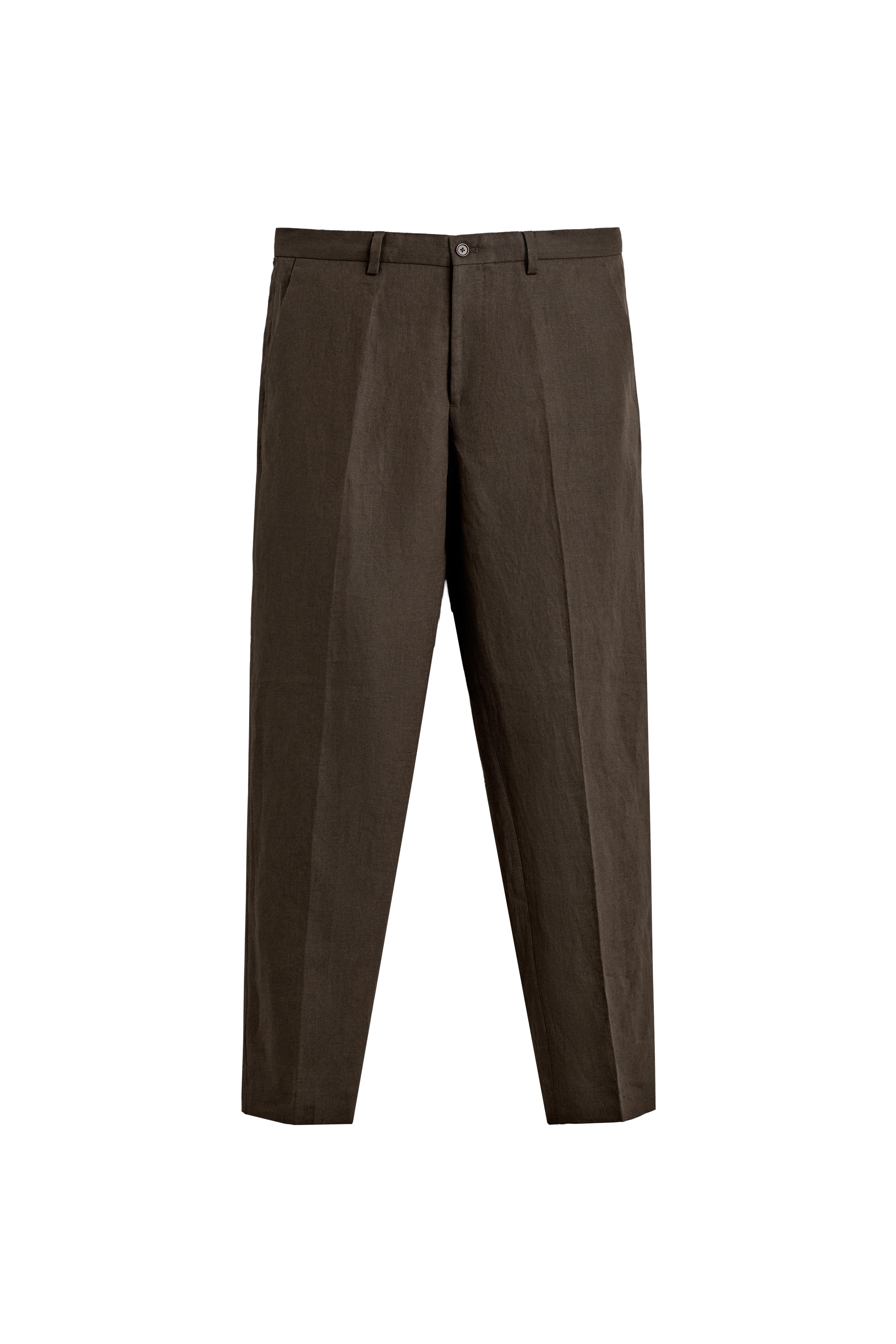 100% LINEN SUIT PANTS