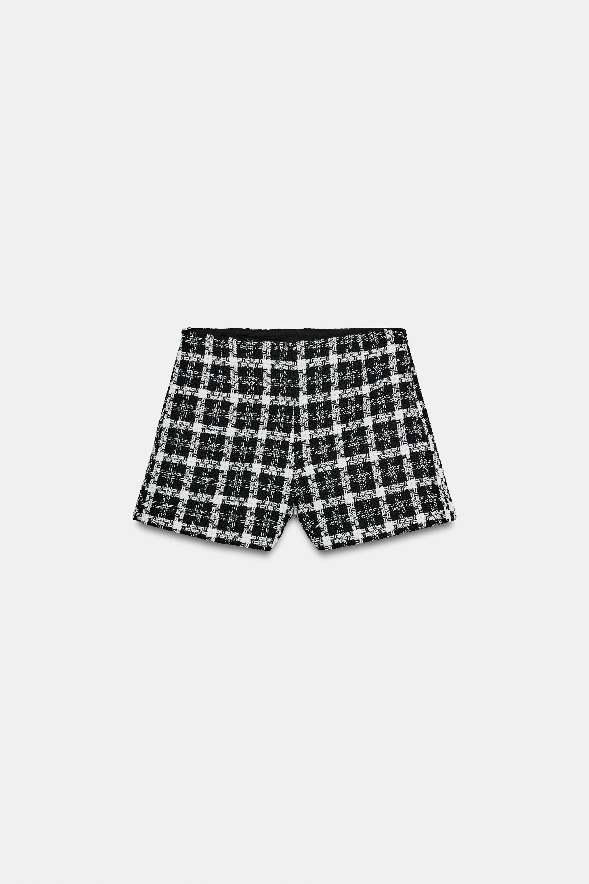 SHORT STRUCTURÉ TAILLE HAUTE