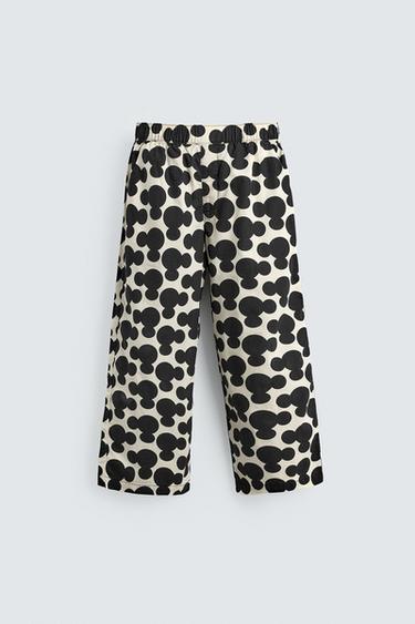 8-14 ANS/ ENSEMBLE DE PYJAMA SILHOUETTE MICKEY MOUSE HARRY LAMBERT FOR ZARA X DISNEY - Noir / Écru de Zara - Image 3