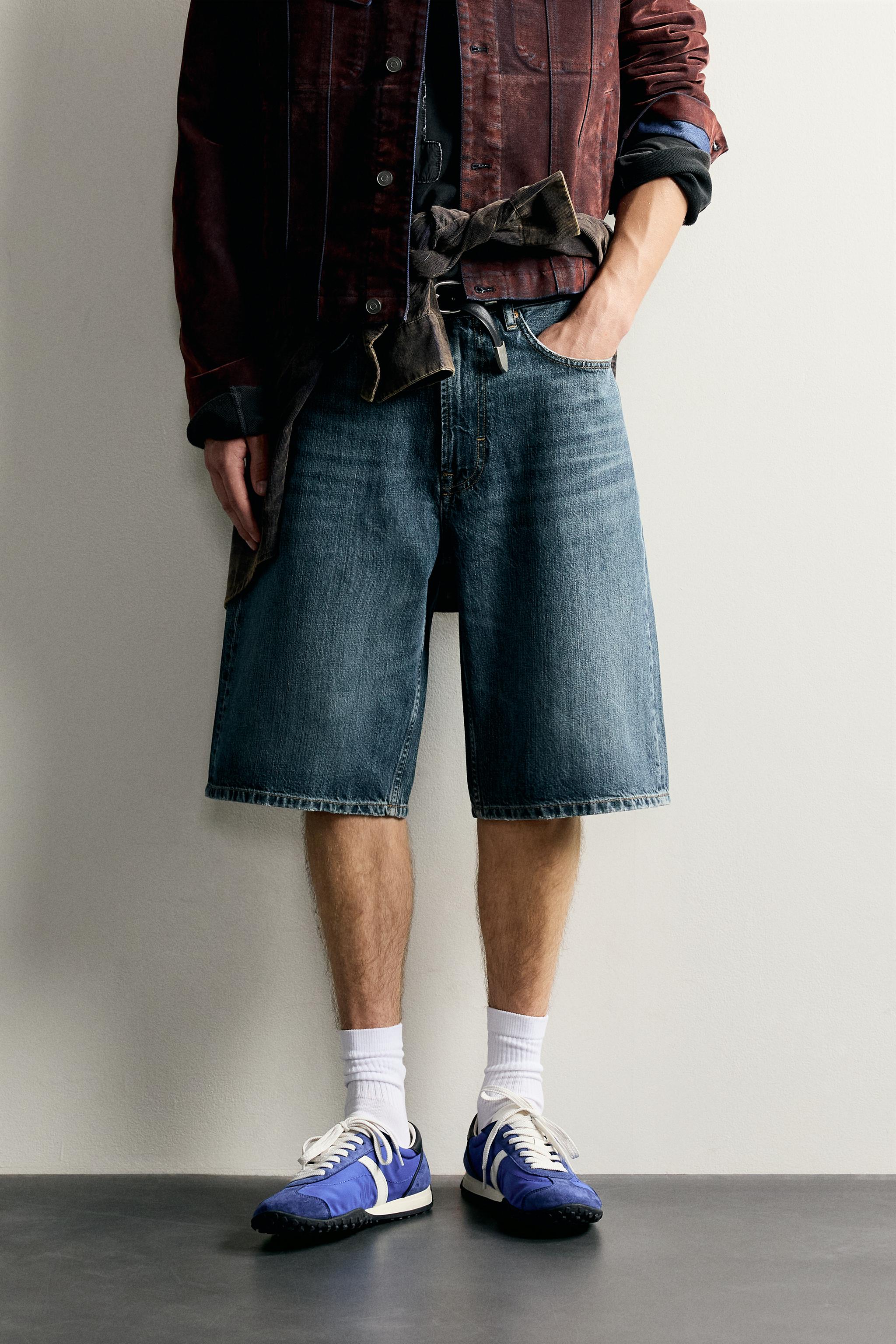 BAGGY FIT DENIM SHORTS