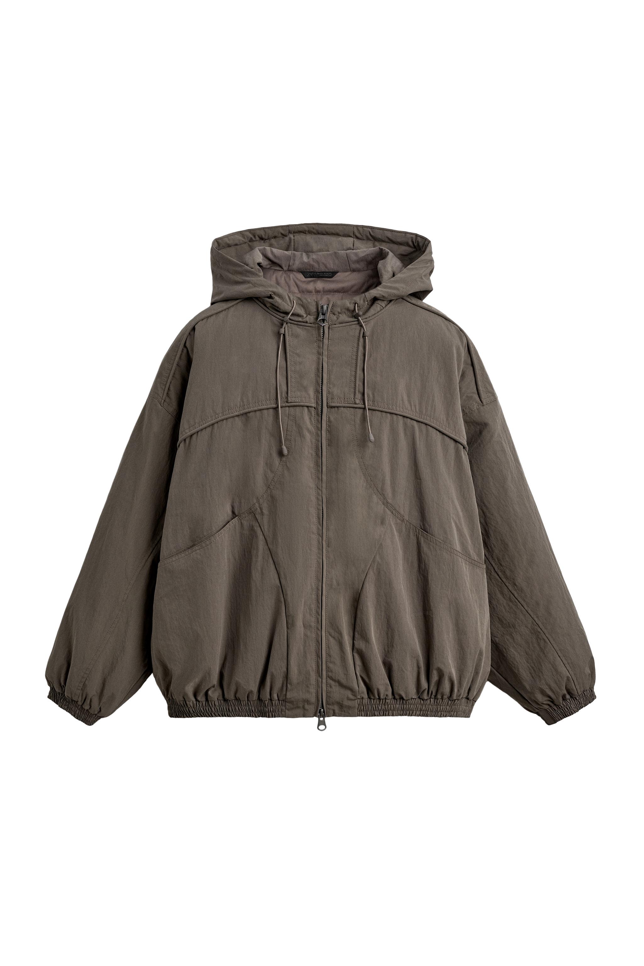 Mサイズ ZARA テクニカルキルティングジャケット 【公式通販】