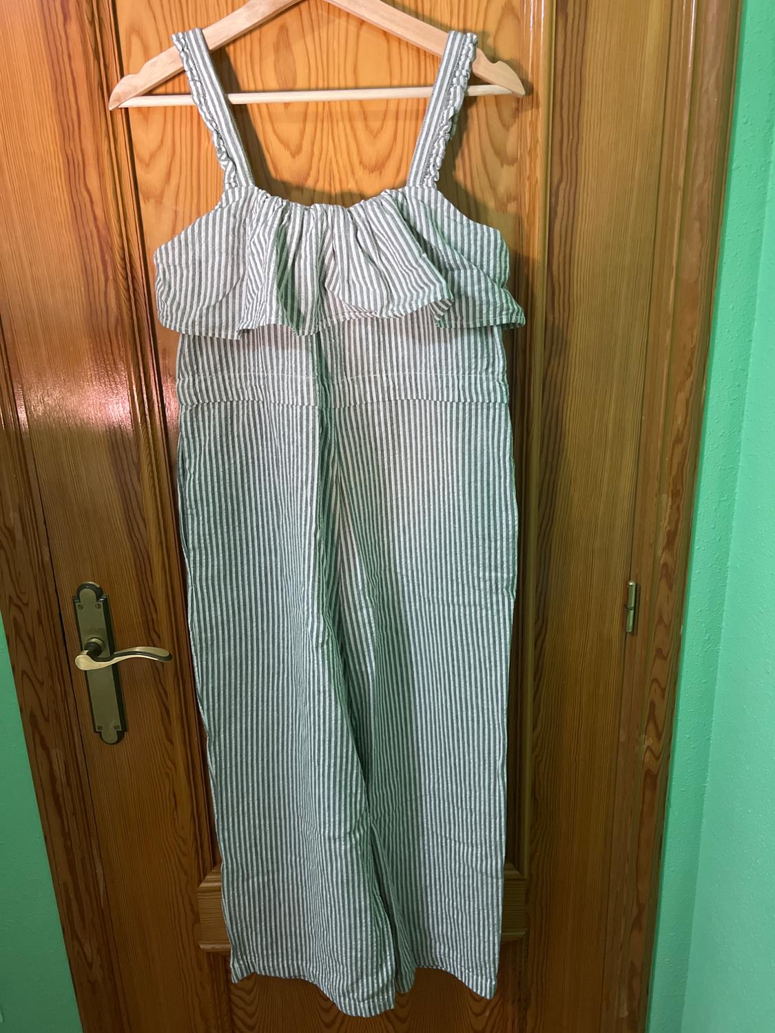 STRIPED JUMPSUIT WITH RUFFLES - Image 3
