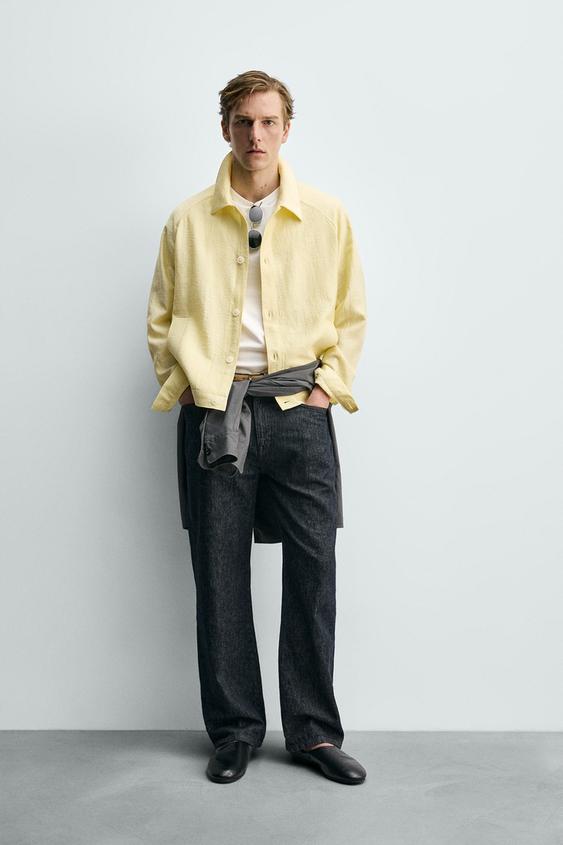 RELAXED FIT TECHNICAL OVERSHIRT from Zara - $119