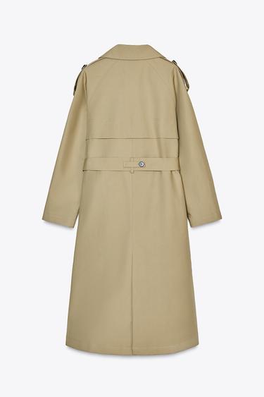 GARBADINE A CEINTURE - Beige de Zara - Image 8