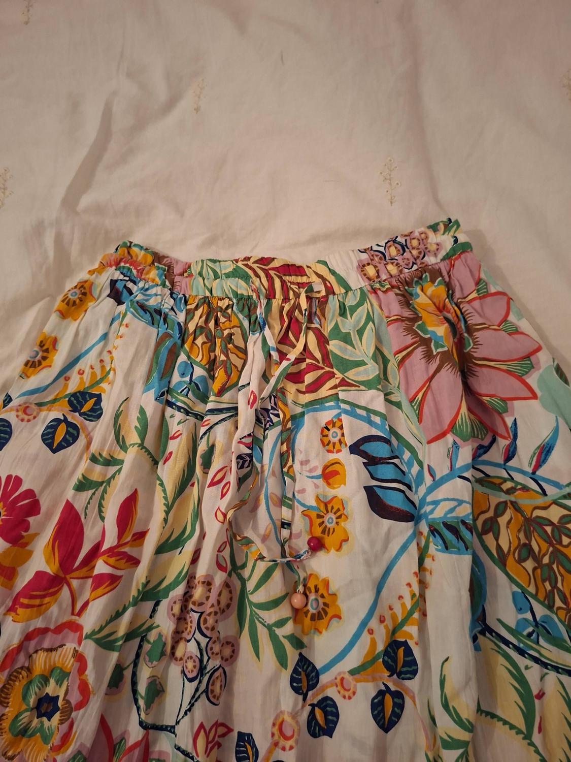 FLORAL PRINT SKIRT - Image 3