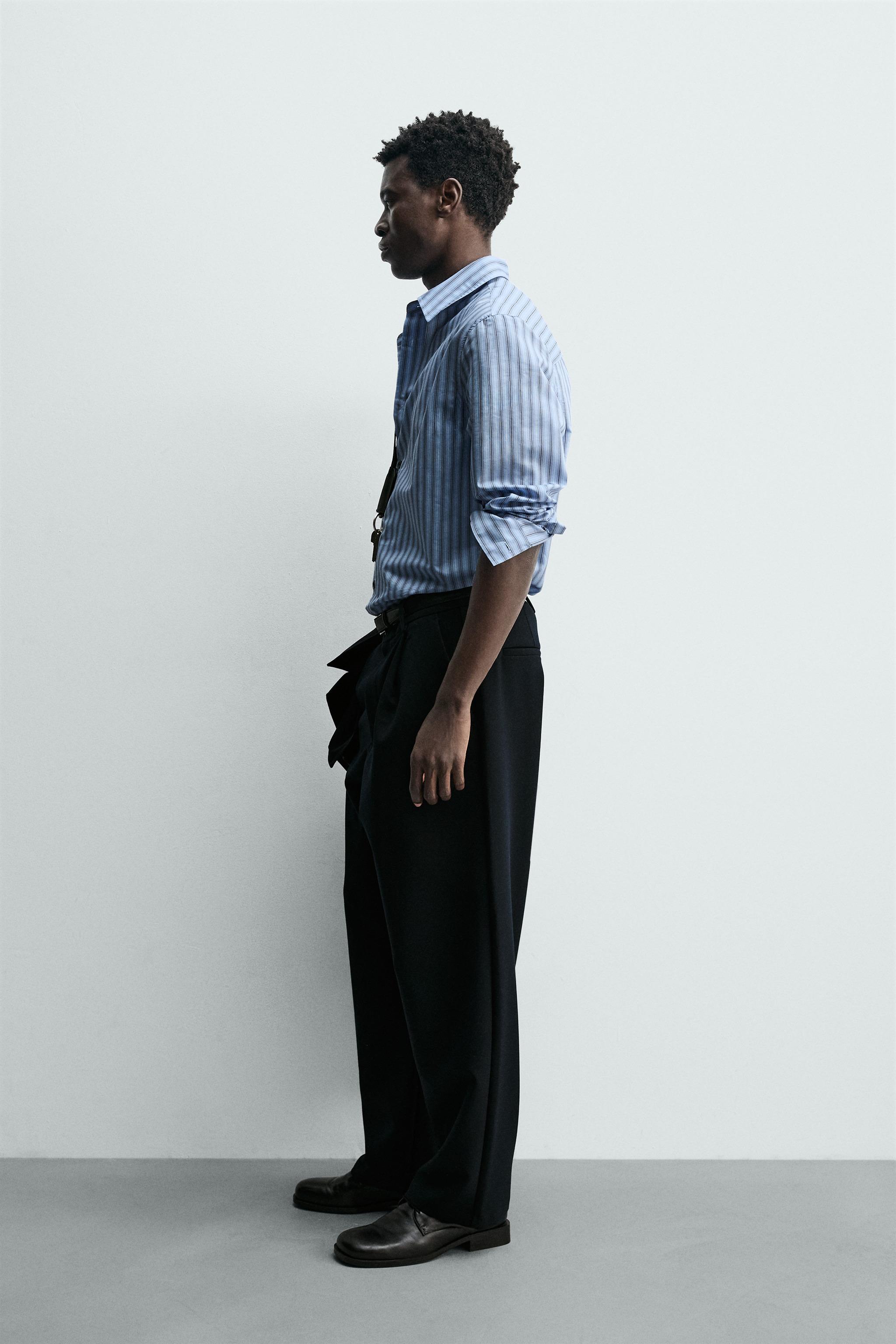 CHEMISE RELAXED FIT À RAYURES