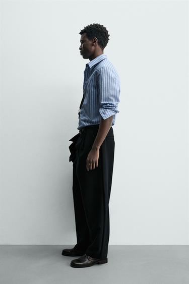 CHEMISE RELAXED FIT À RAYURES - 981 de Zara - Image 3