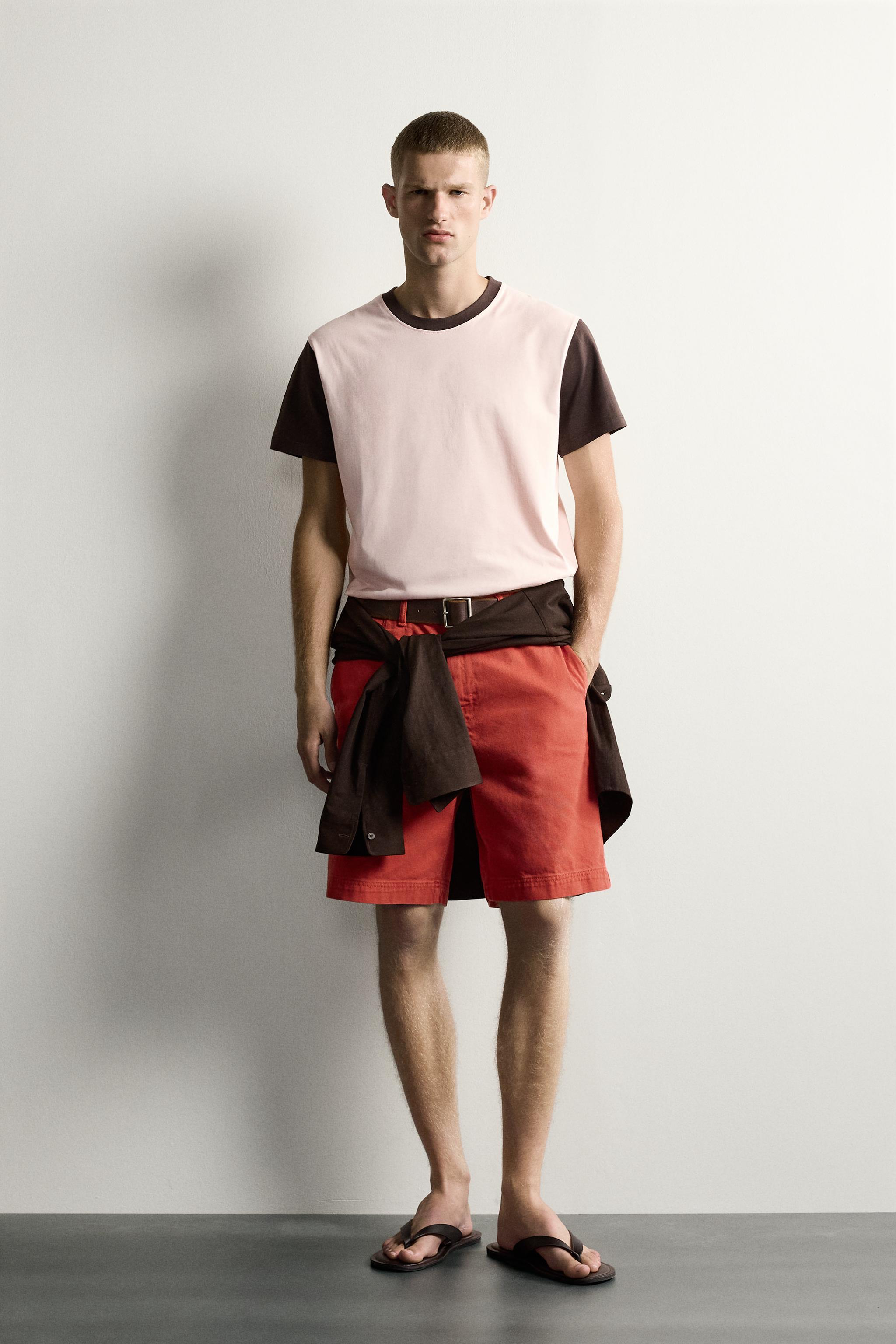 REGULAR FIT COLORBLOCK T-SHIRT