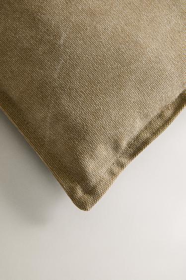 SQUARE PET CUSHION - Khaki by Zara - Image 3