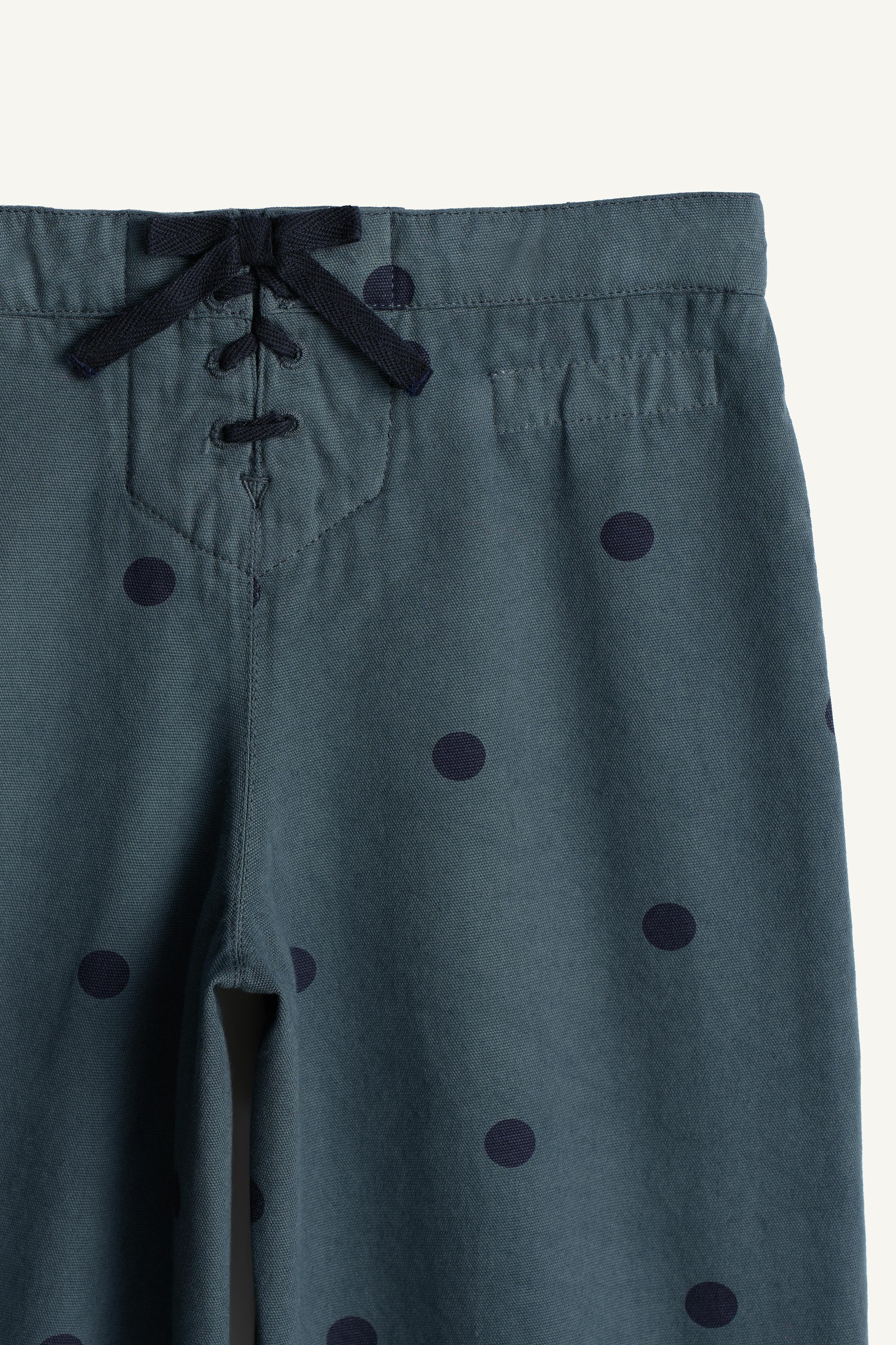 LIMITED EDITION POLKA DOT BUTTON BALLOON PANTS
