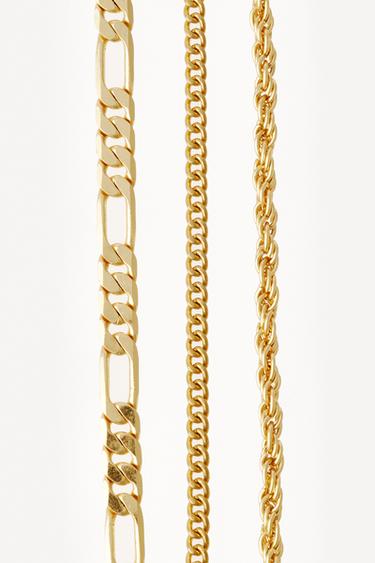 COLLIERS COMBINÉS LOT DE 3 WILLY CHAVARRIA X ZARA - Or de Zara - Image 2