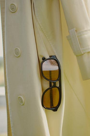 GAFAS DE SOL RECTANGULARES - Negro de Zara