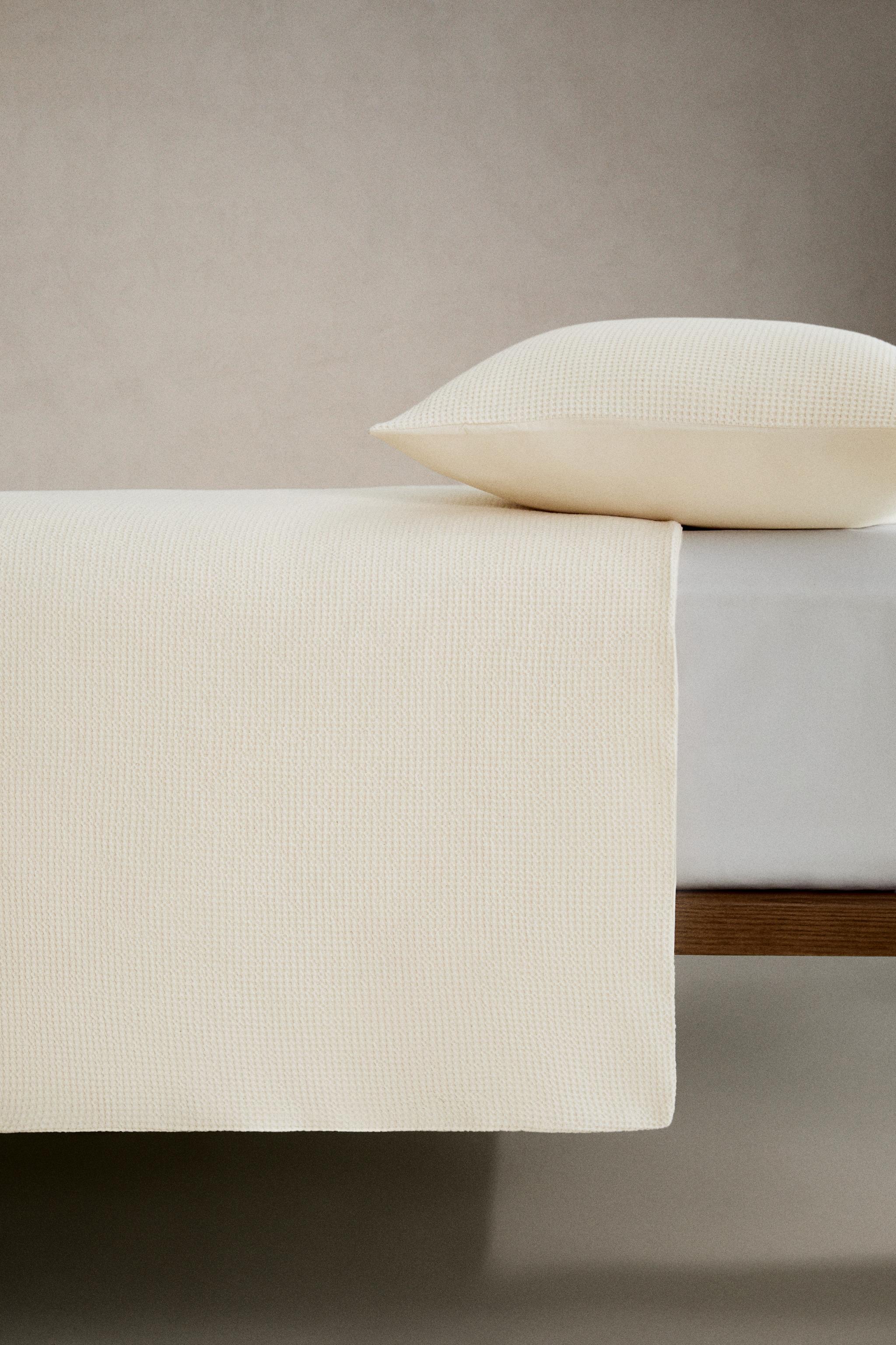 MINI WAFFLE COTTON DUVET COVER