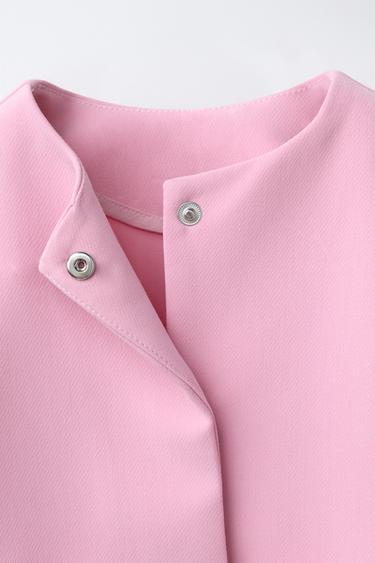 VESTE POCHES CŒUR - Rose de Zara - Image 2