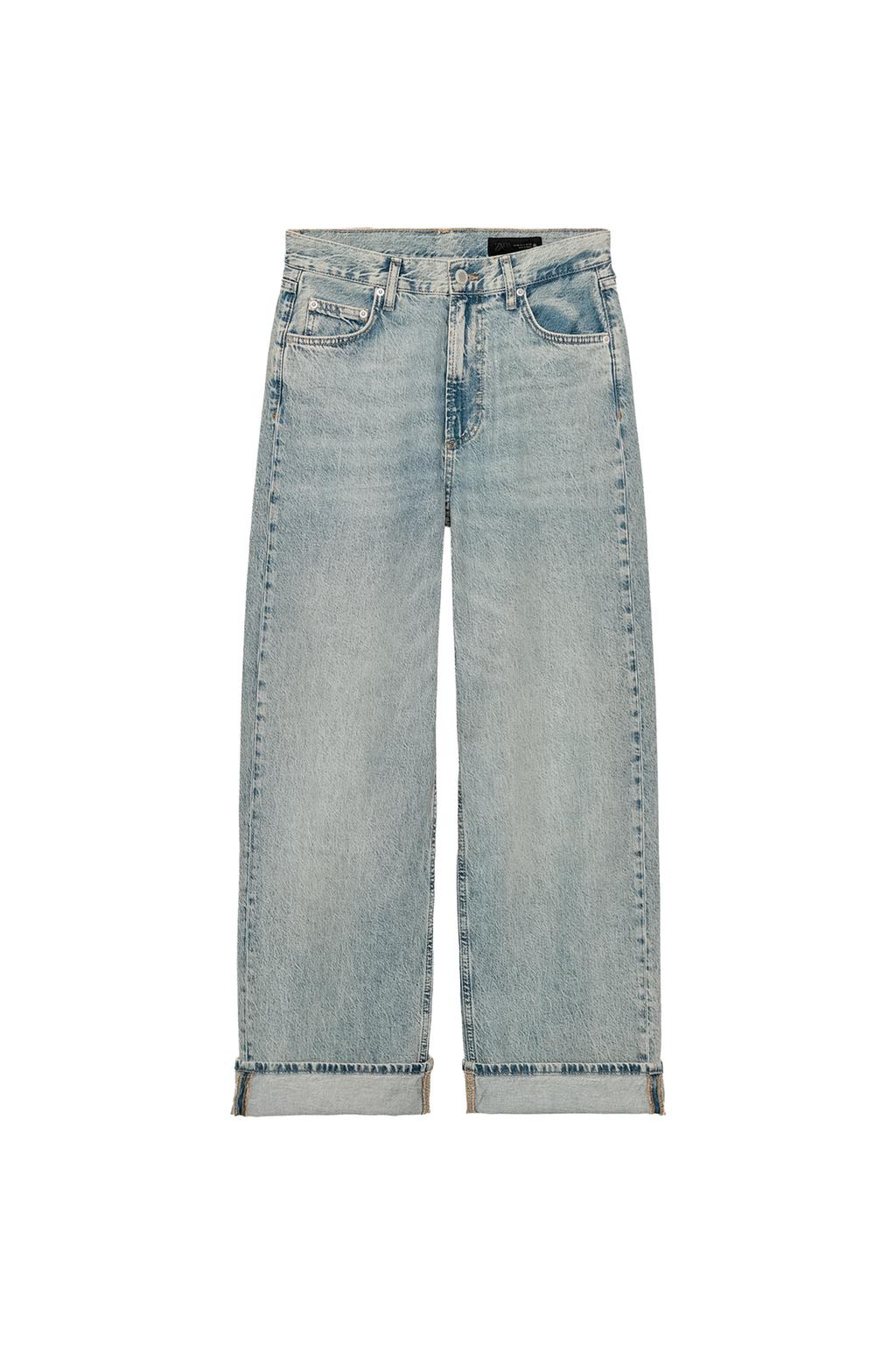 ZW COLLECTION MID-RISE BAGGY JEANS - image 4