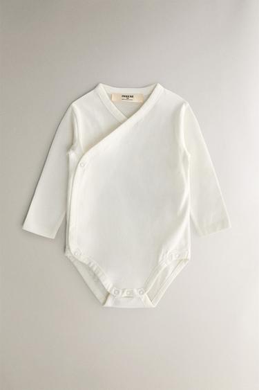 CHILDREN'S ELEPHANT BODYSUIT (SET OF 3) - Cream by Zara - Image 3