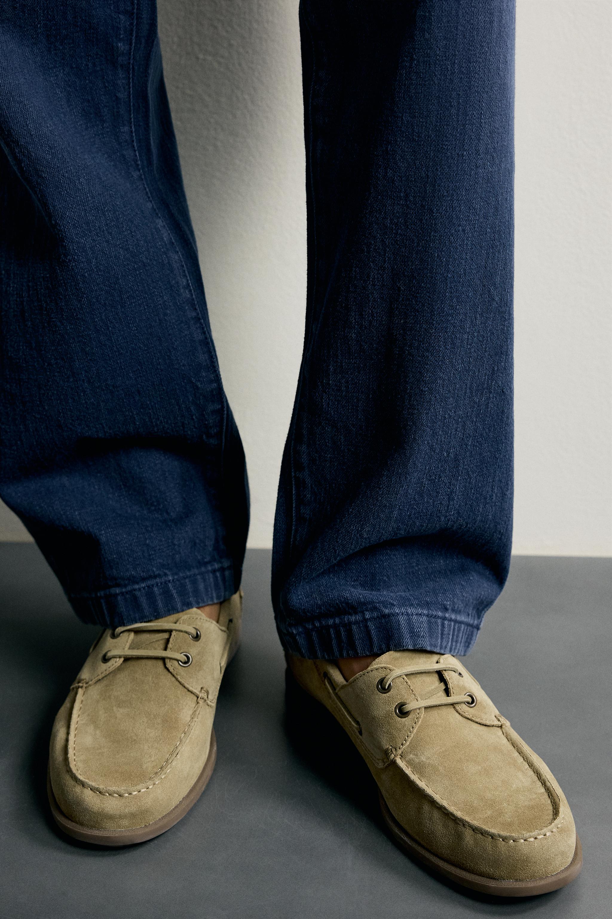 CHAUSSURES BATEAU EN CUIR