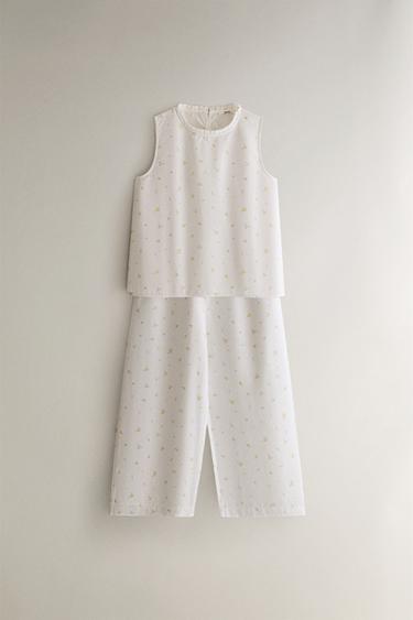 FLORAL TOP - White by Zara - Image 4