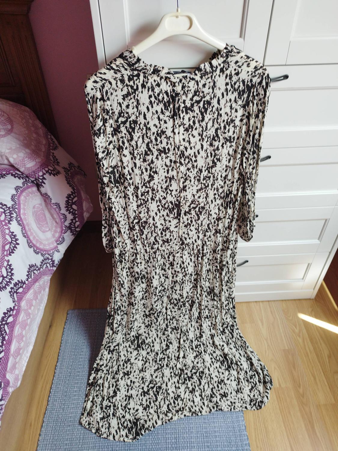 LACE-TRIMMED PRINTED DRESS - Image 4