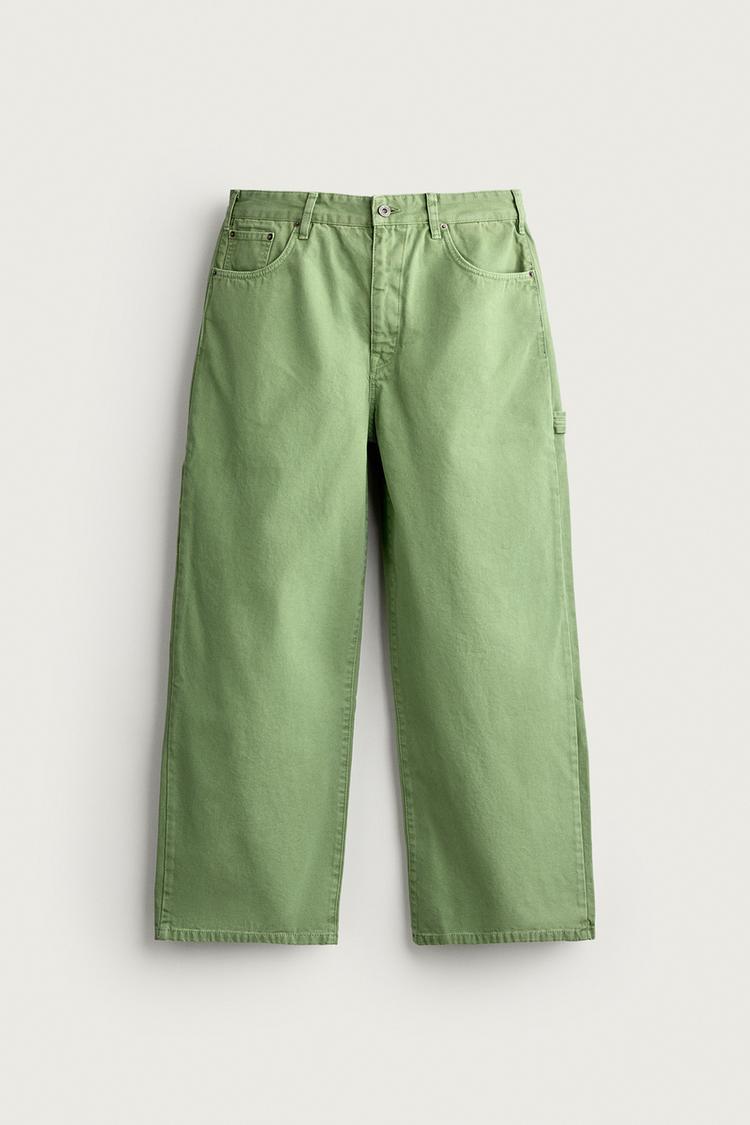 RELAXED FIT CARPENTER TROUSERS WITH POCKET