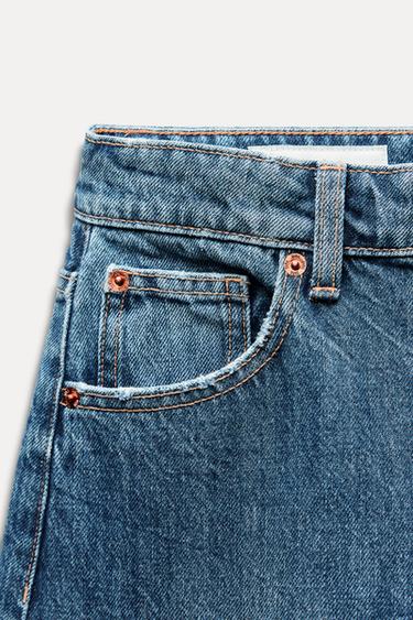 JEAN TRF BAGGY BALLOON TAILLE NORMALE - Bleu de Zara - Image 6