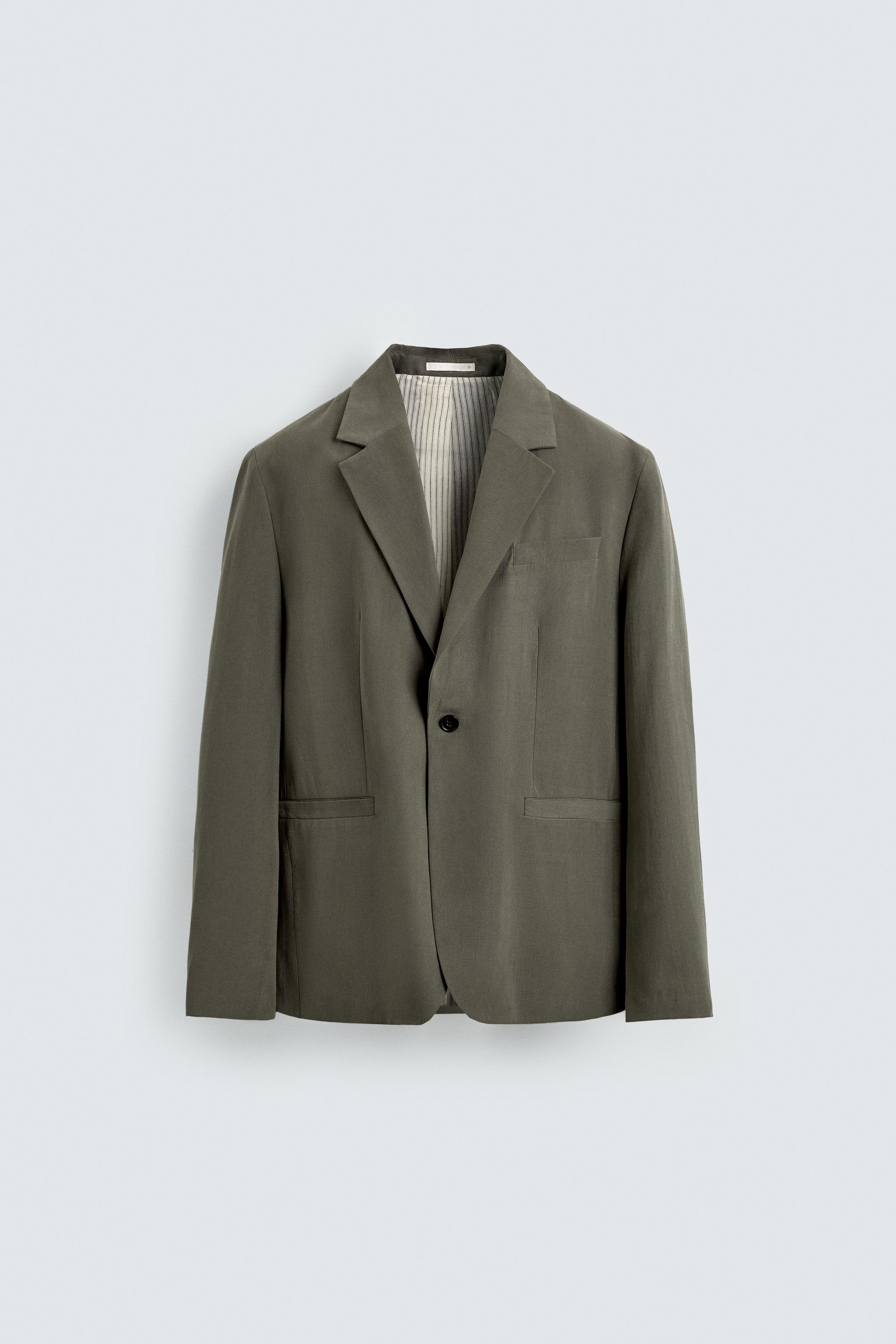 Relaxed FIT Suit Blazer - ecru/khaki