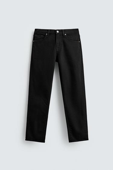JEANS SLIM FIT - Preto da Zara