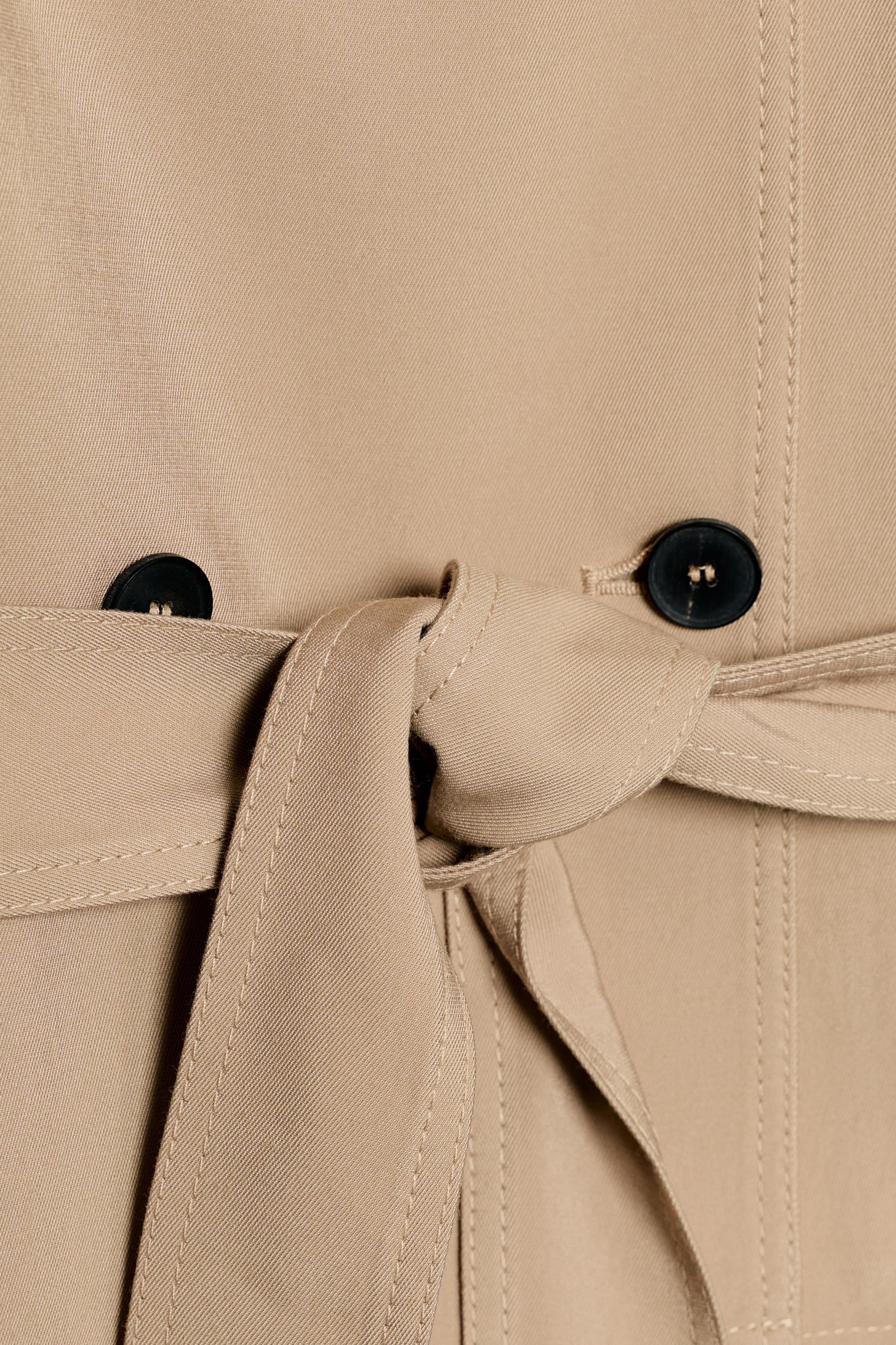BLOUSON TRENCH AVEC CEINTURE