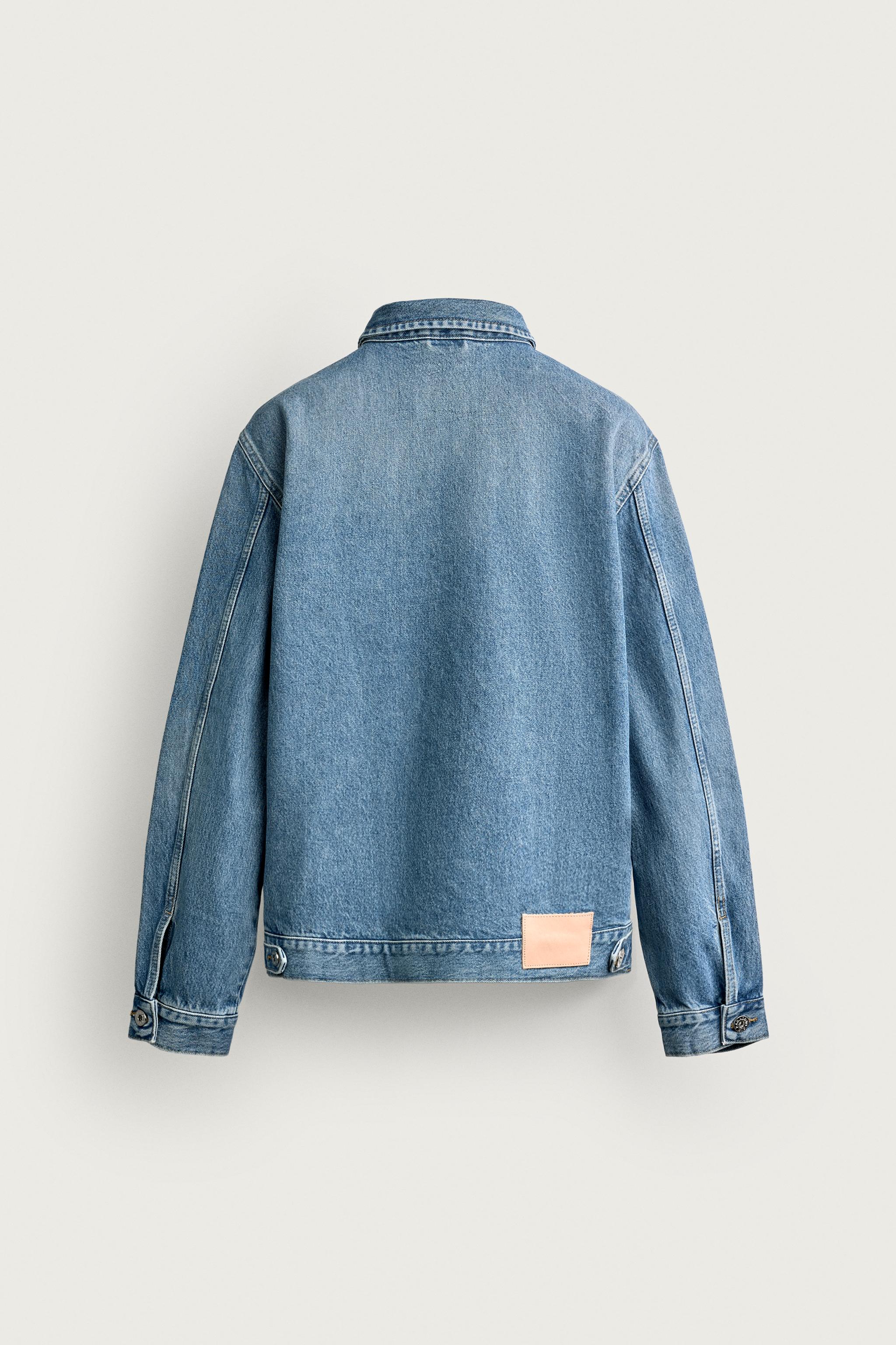 CROPPED FIT DENIM JACKET
