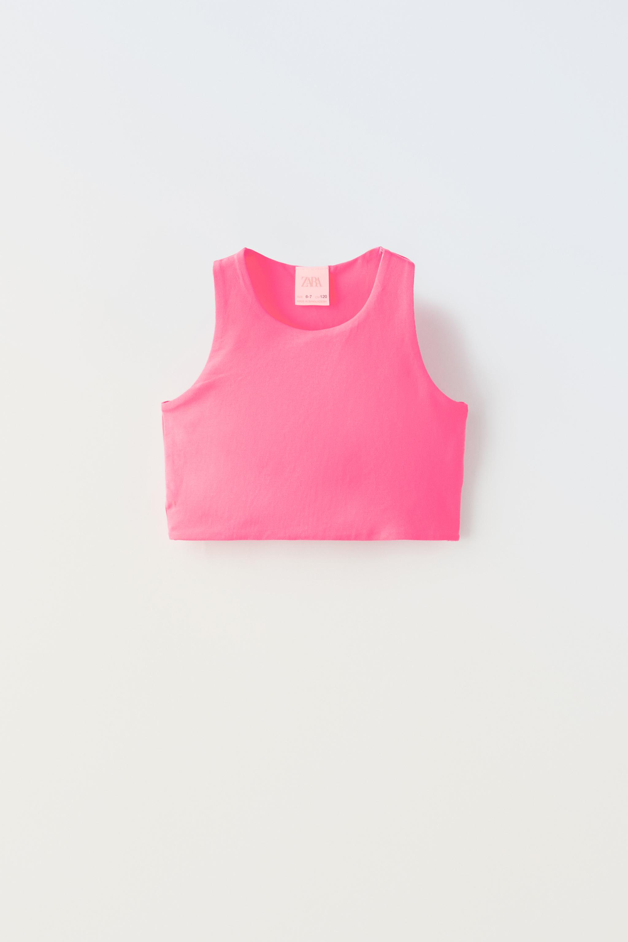 Cropped T shirts for Girls Explore our New Arrivals ZARA United Kingdom