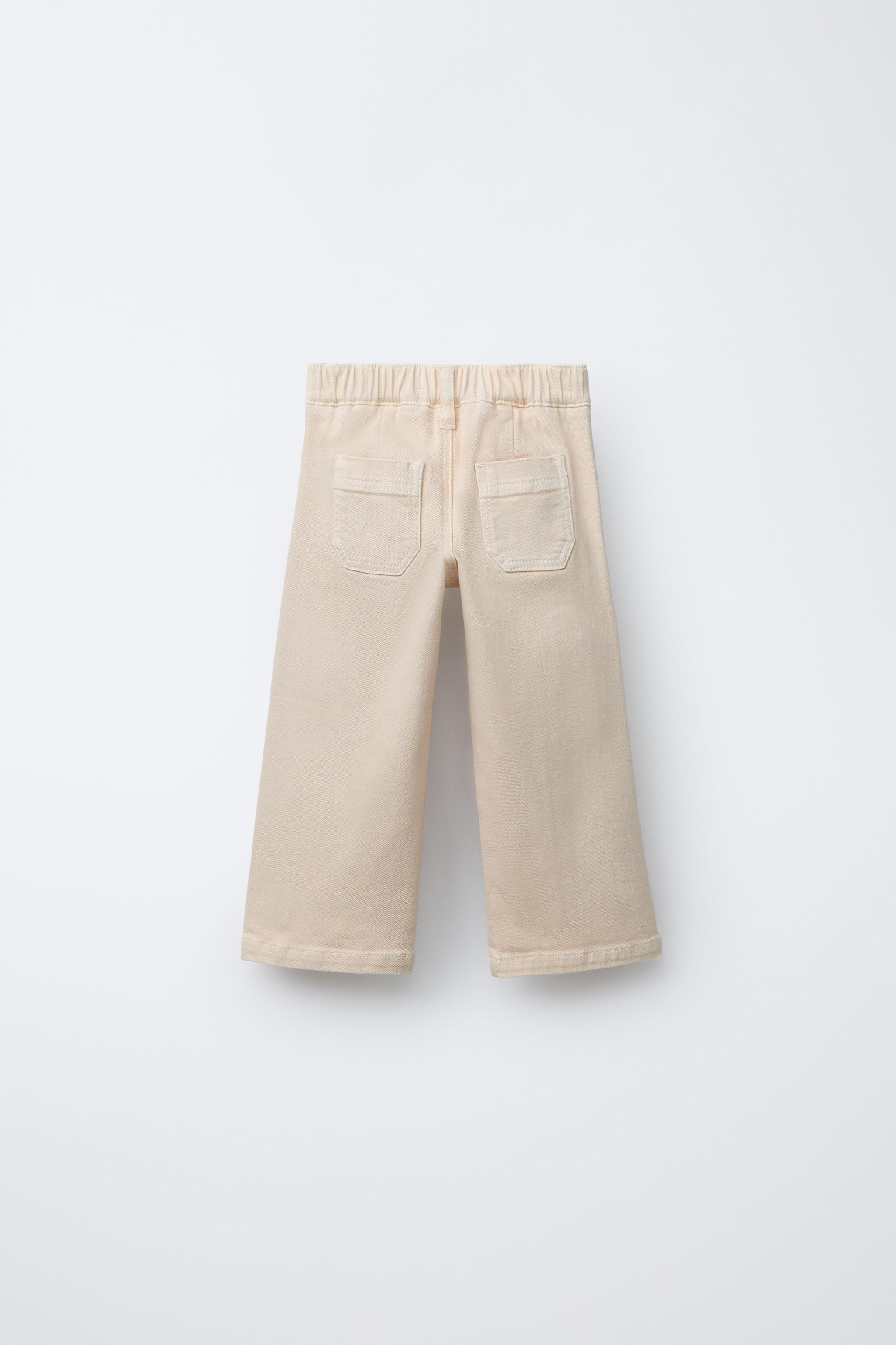 ツイル地ステッチ入りマリンパンツ - ピンク | ZARA Japan / 日本