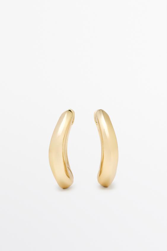 Voluminous hoop earrings from Zara - $70