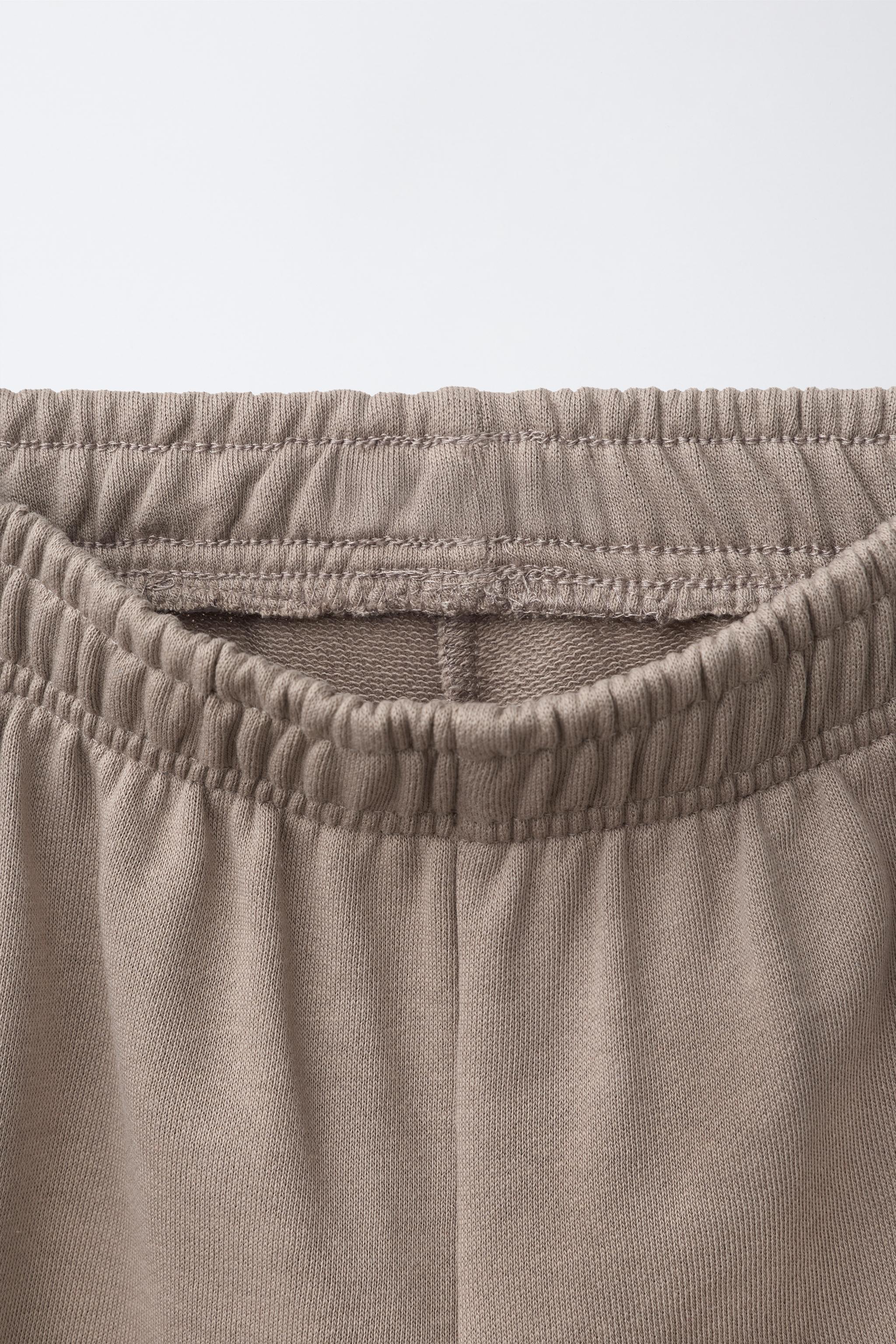 Детские свитеры Zara KNIT T-SHIRT AND BERMUDA SHORTS SET WITH SIDE STRIPES — фото 7