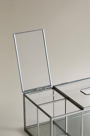 MULTIFUNCTIONAL GLASS AND METAL TISSUE BOX -  by Zara - Image 3
