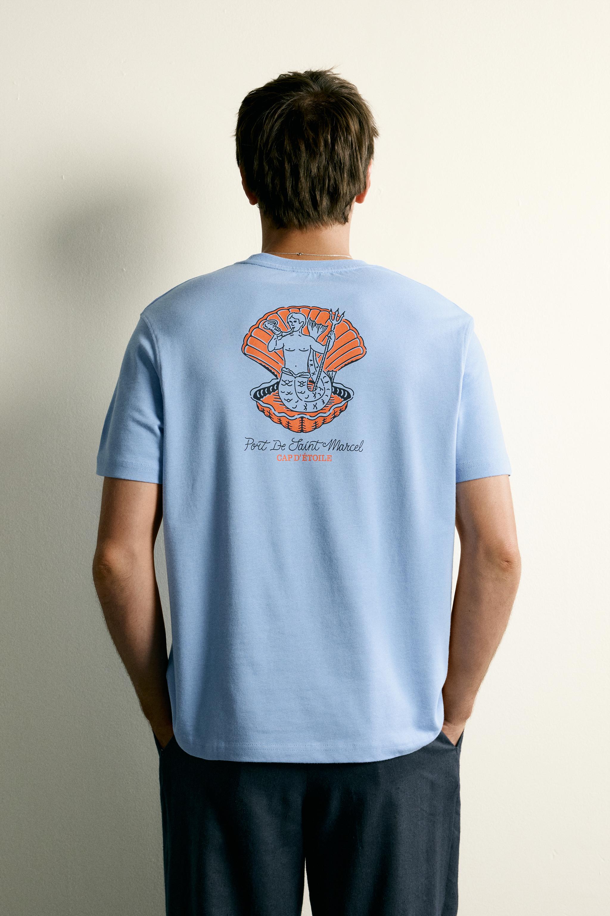 COMBINATION RELAXED FIT T-SHIRT