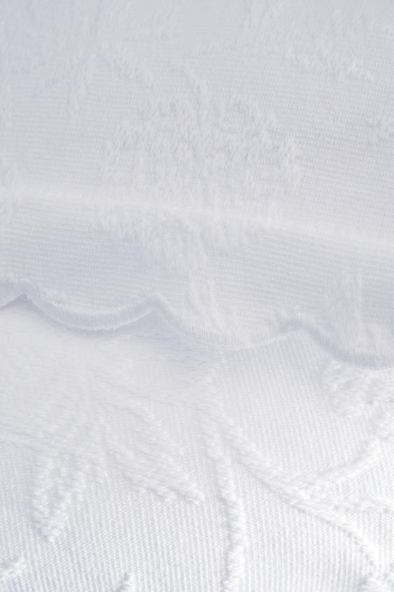 COUVRE-LIT COTON JACQUARD - Blanc de Zara - Image 3