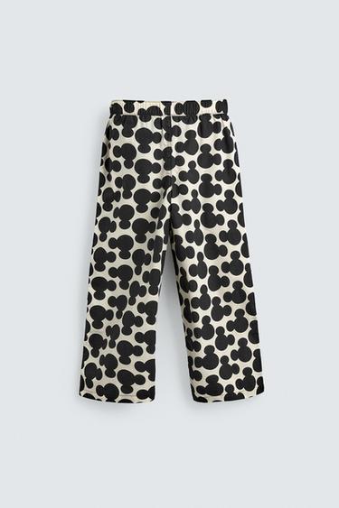 8-14 ANS/ ENSEMBLE DE PYJAMA SILHOUETTE MICKEY MOUSE HARRY LAMBERT FOR ZARA X DISNEY - Noir / Écru de Zara - Image 4