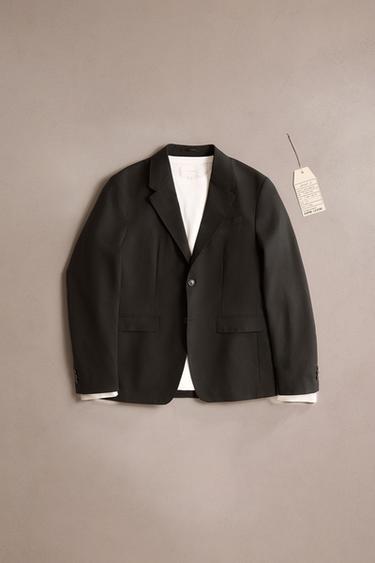 SUIT BLAZER - Black by Zara - Image 0