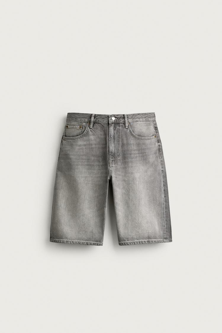 Bermuda denim loose fit