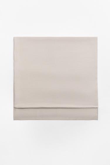 SOFT PLAIN SCARF — Ecru 1