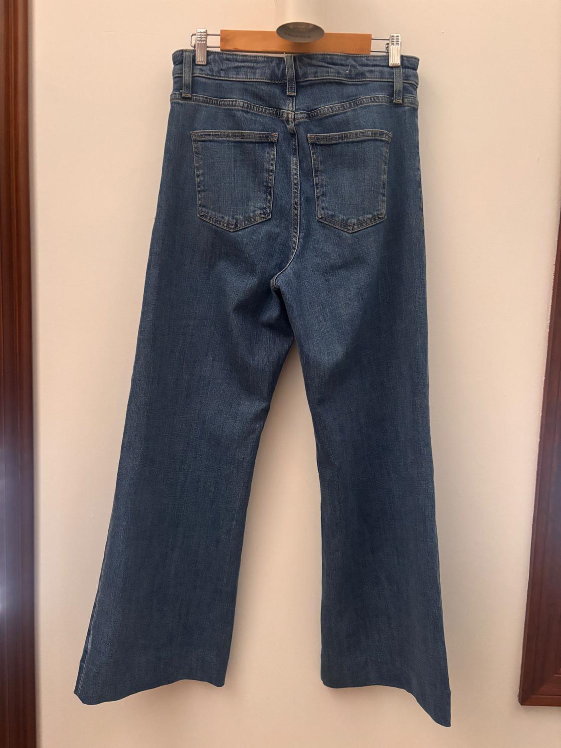 ZW COLLECTION HIGH-WAIST PALAZZO JEANS - Image 2