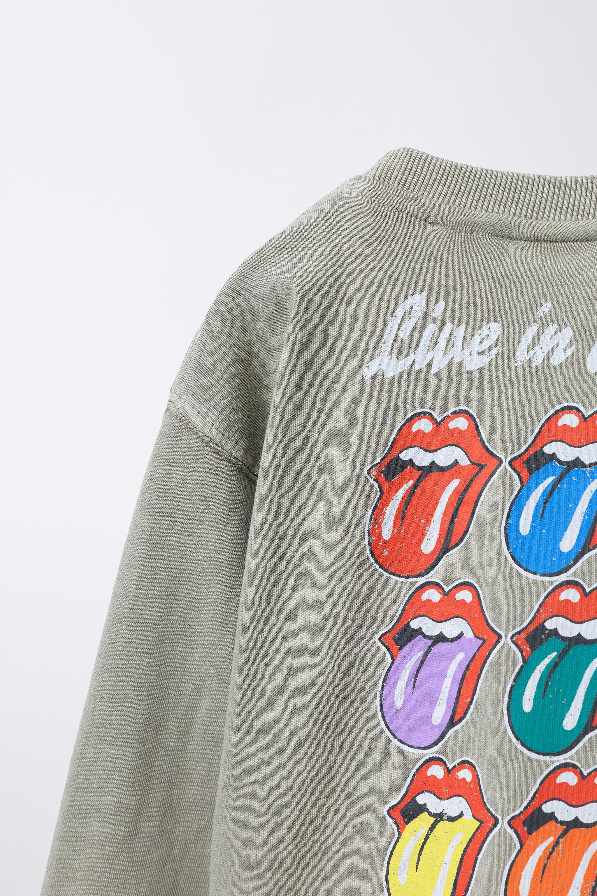 WASHED EFFECT ROLLING STONES © T-SHIRT