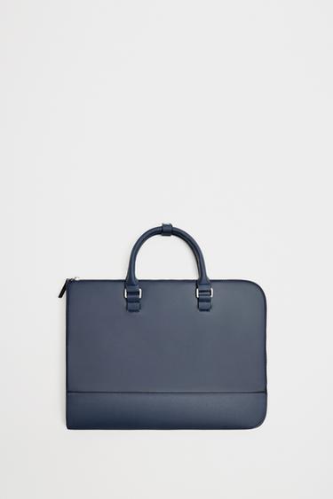 MONOCHROME BRIEFCASE - Blue by Zara