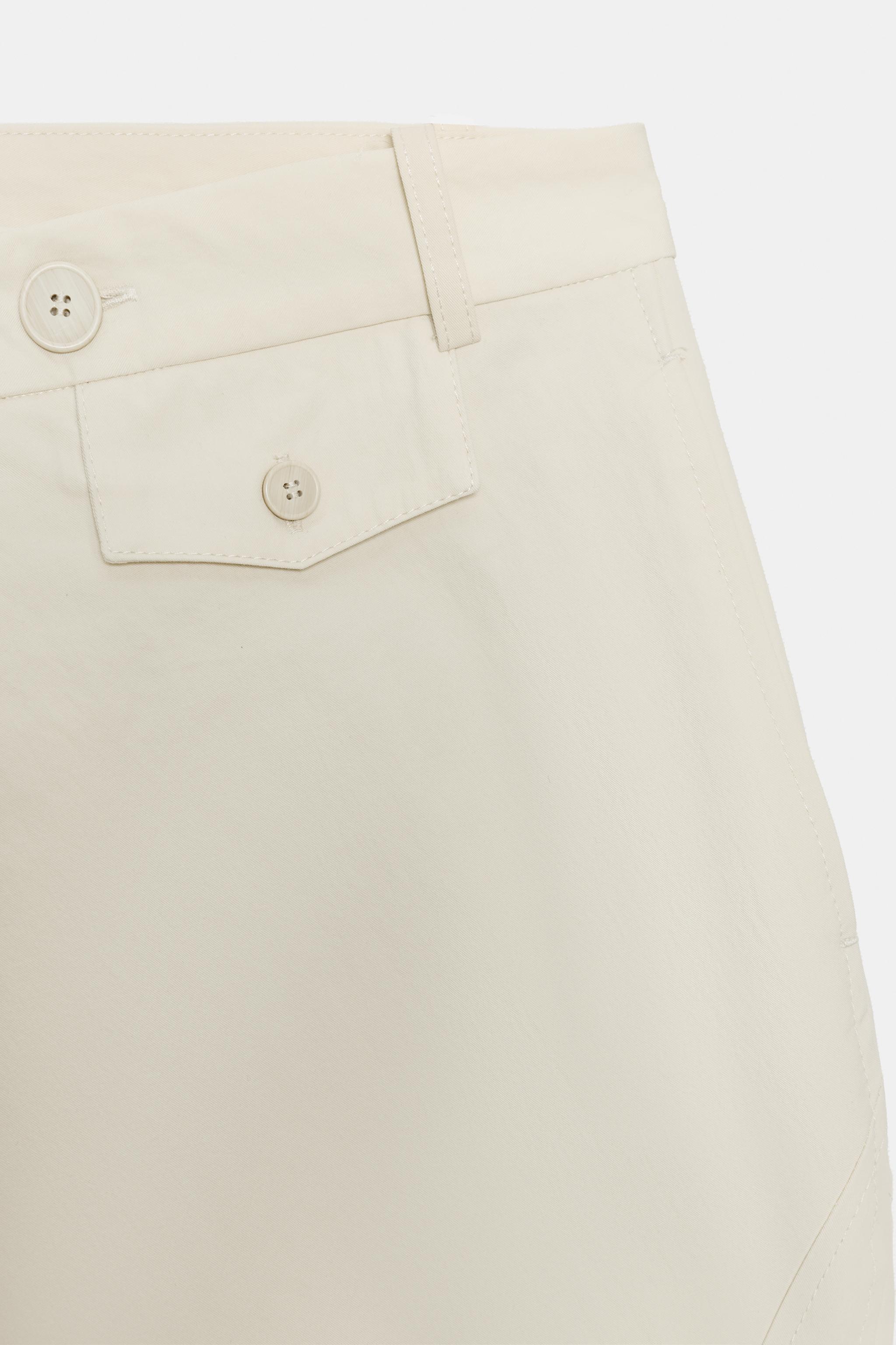 ZW COLLECTION WRAP BUTTON PANTS