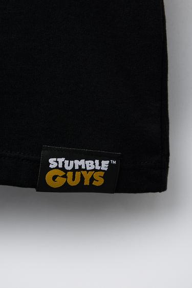 STUMBLE GUYS ™ © SCOPELY PRINTED T-SHIRT - Black by Zara - Image 3