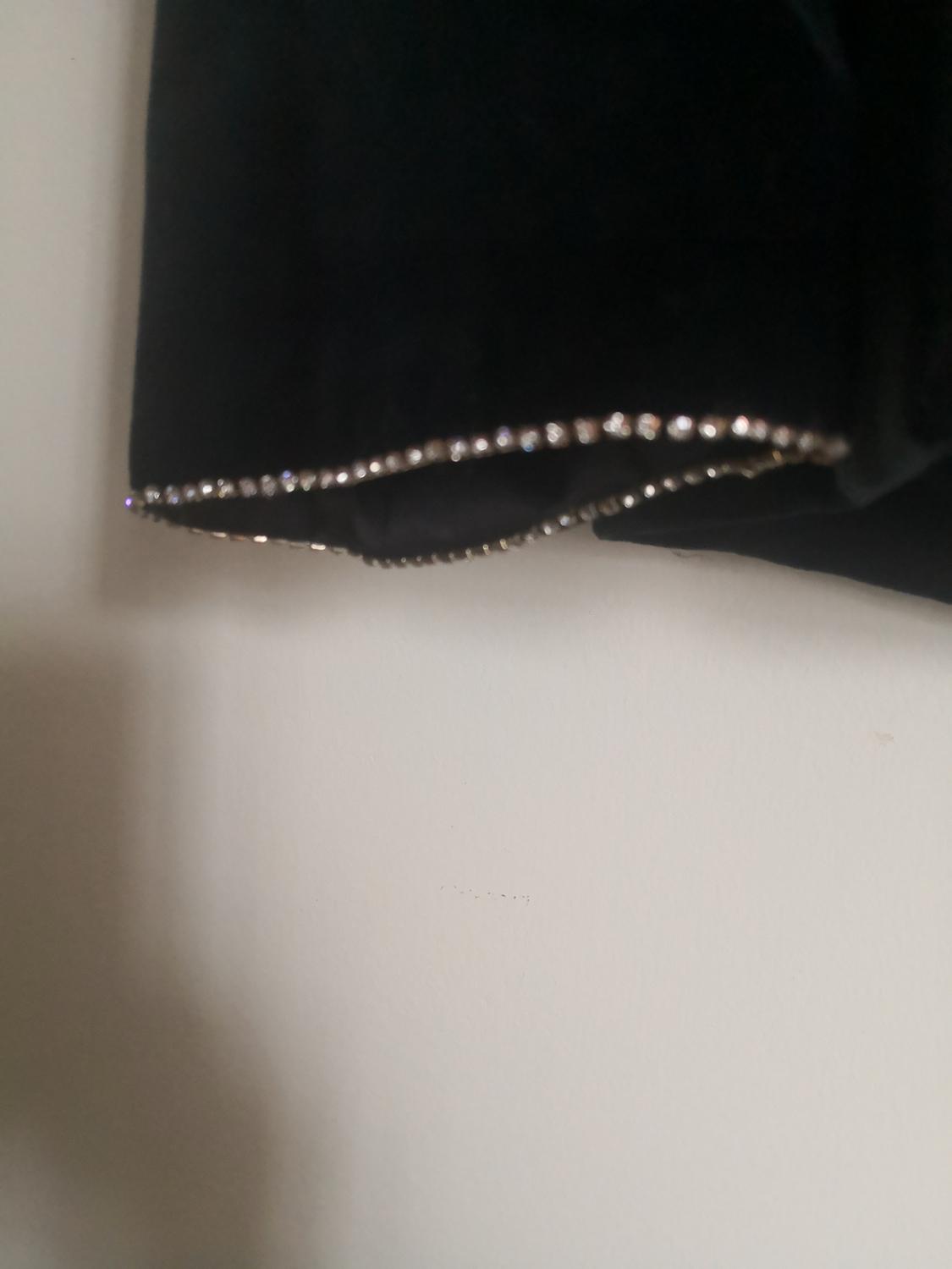 RHINESTONE VELVET BLAZER - LIMITED EDITION - Image 2