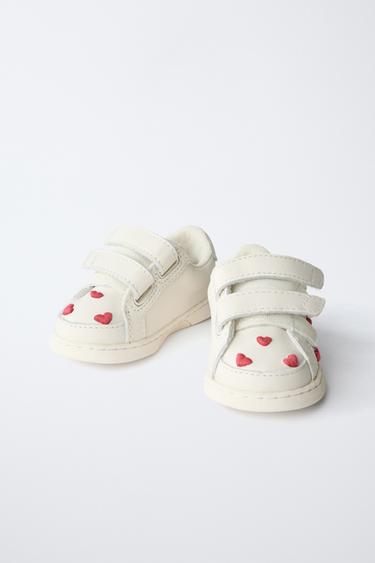 HEART BAREFOOT PLIMSOLLS - White by Zara - Image 6