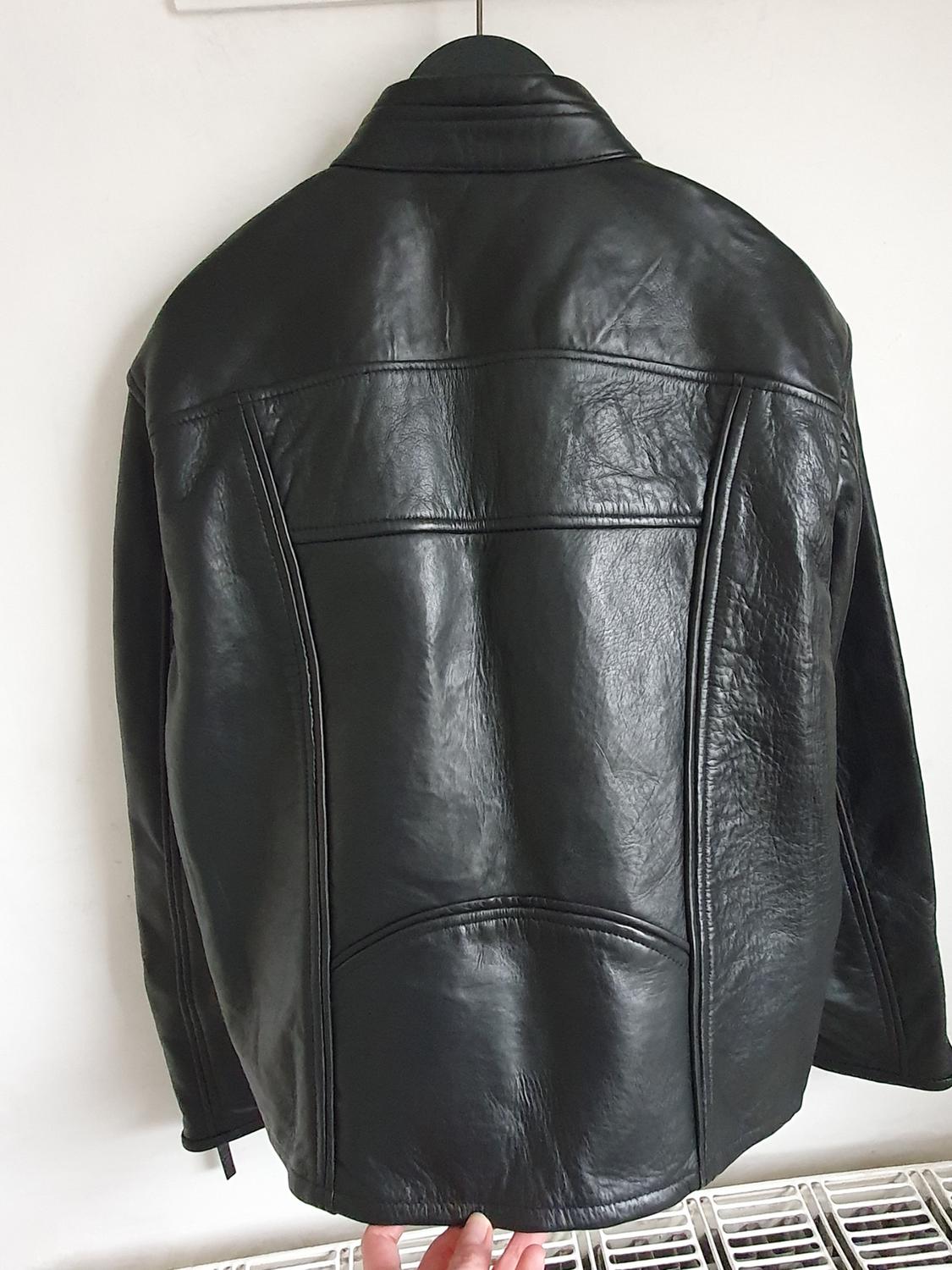 ZW COLLECTION LEATHER JACKET WITH ZIPS - Image 10