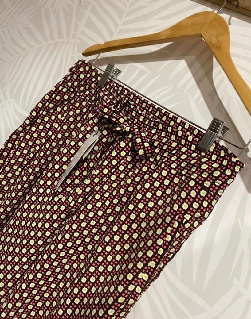 LOOSE-FITTING TROUSERS WITH TIE WAIST - Image 3
